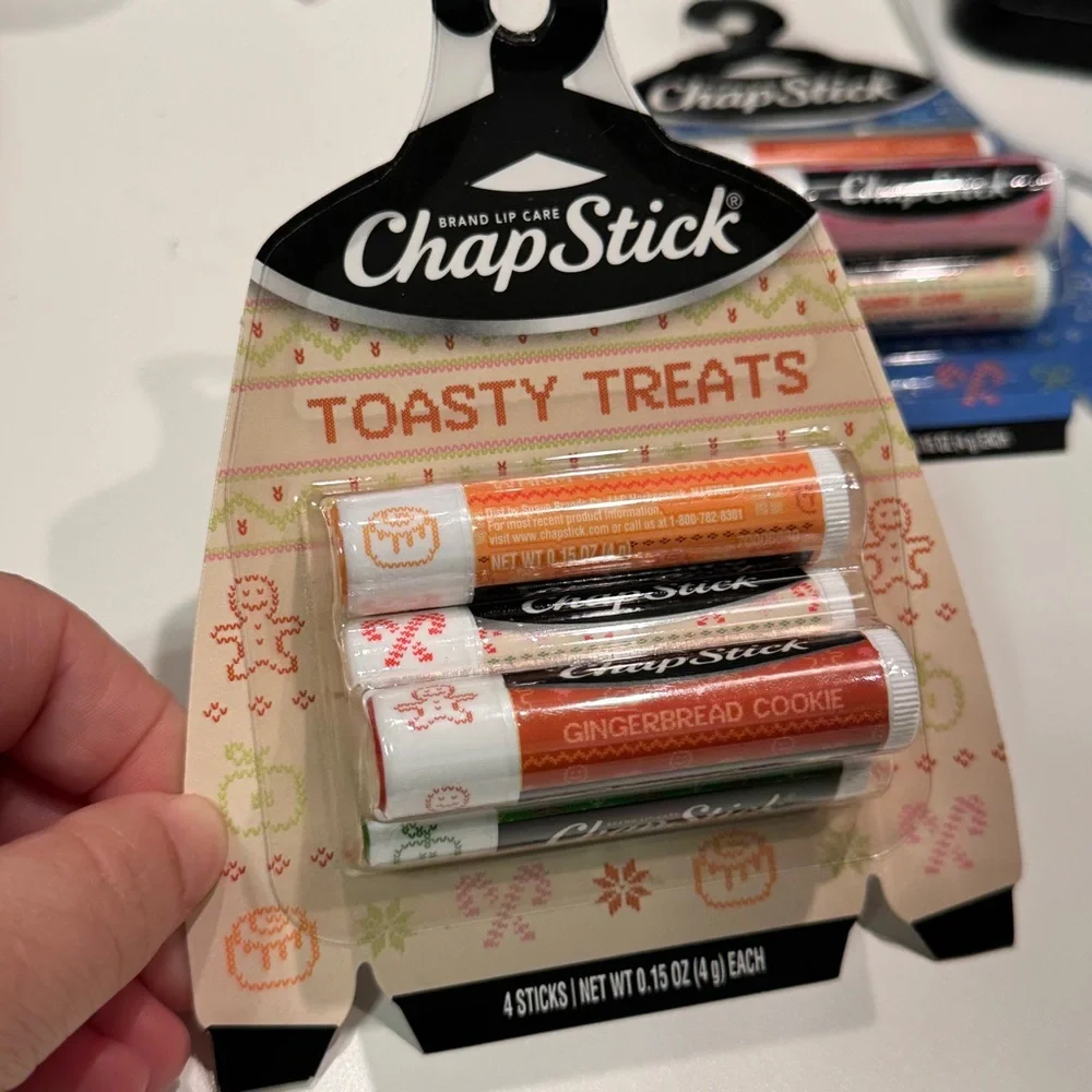 Chapstick winter holiday